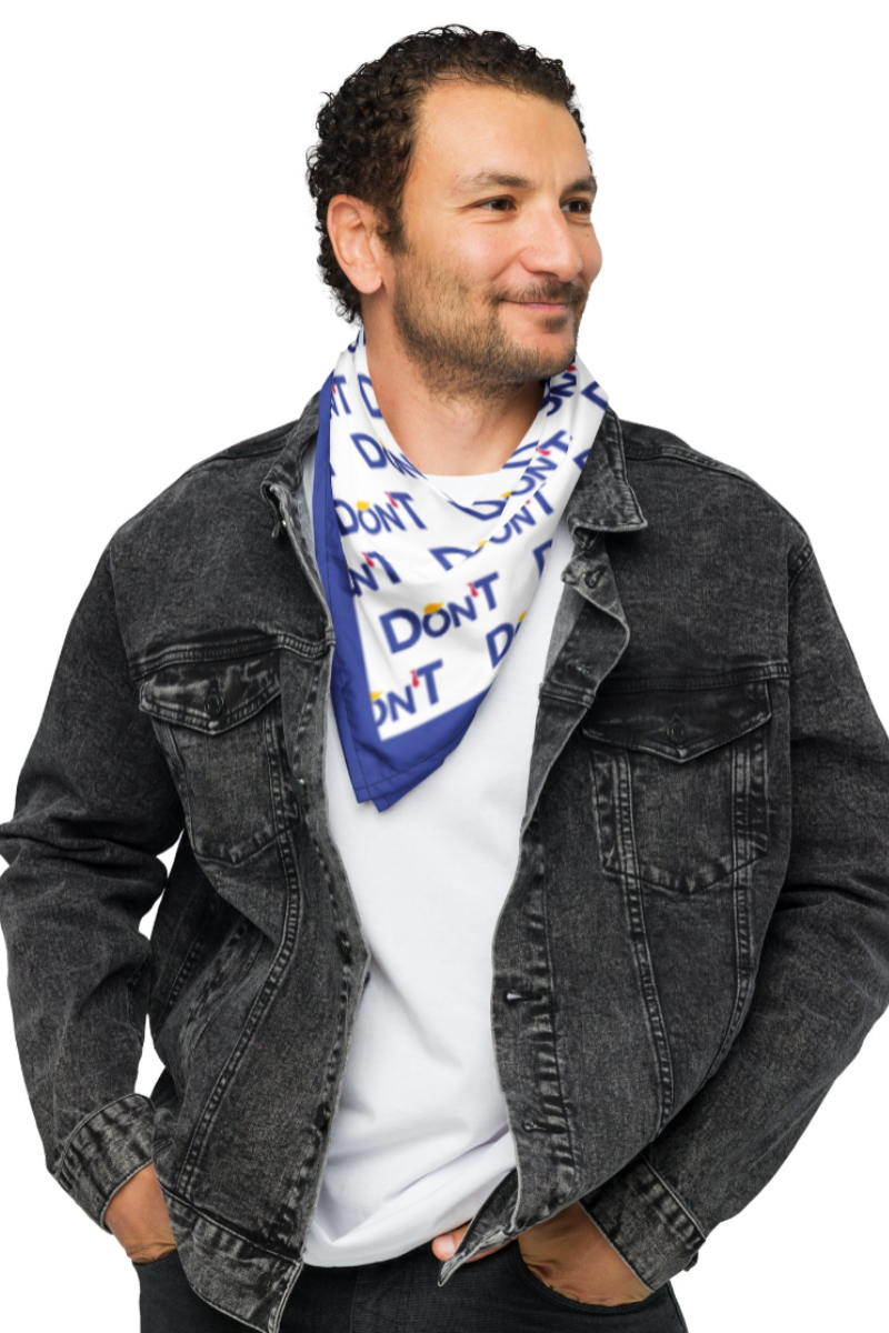 Don’T All Over Print Bandana