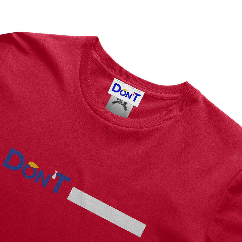 Don'T Personal Statement SS Crew Tee ( Side )