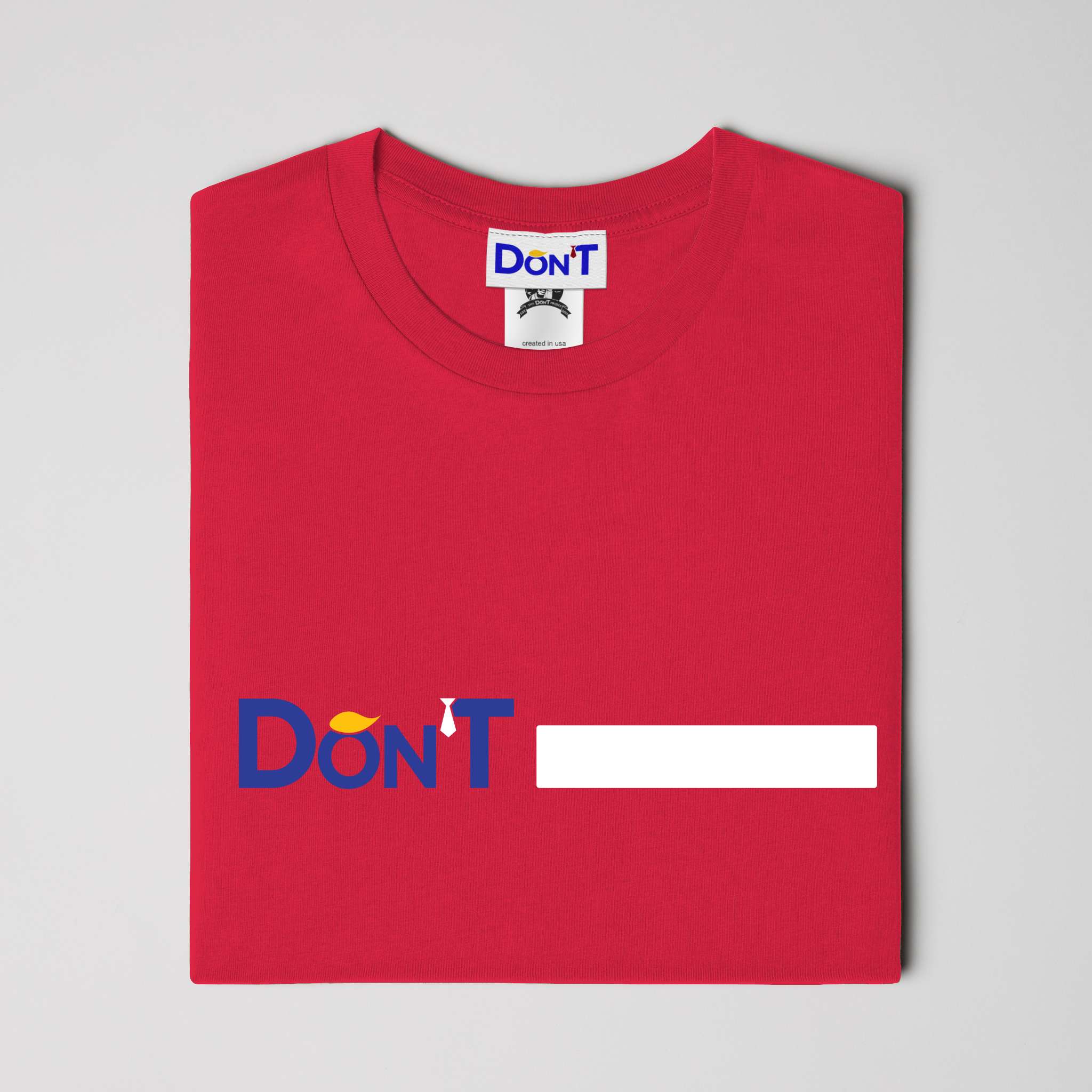 Don'T Personal Statement SS Crew Tee ( Side )