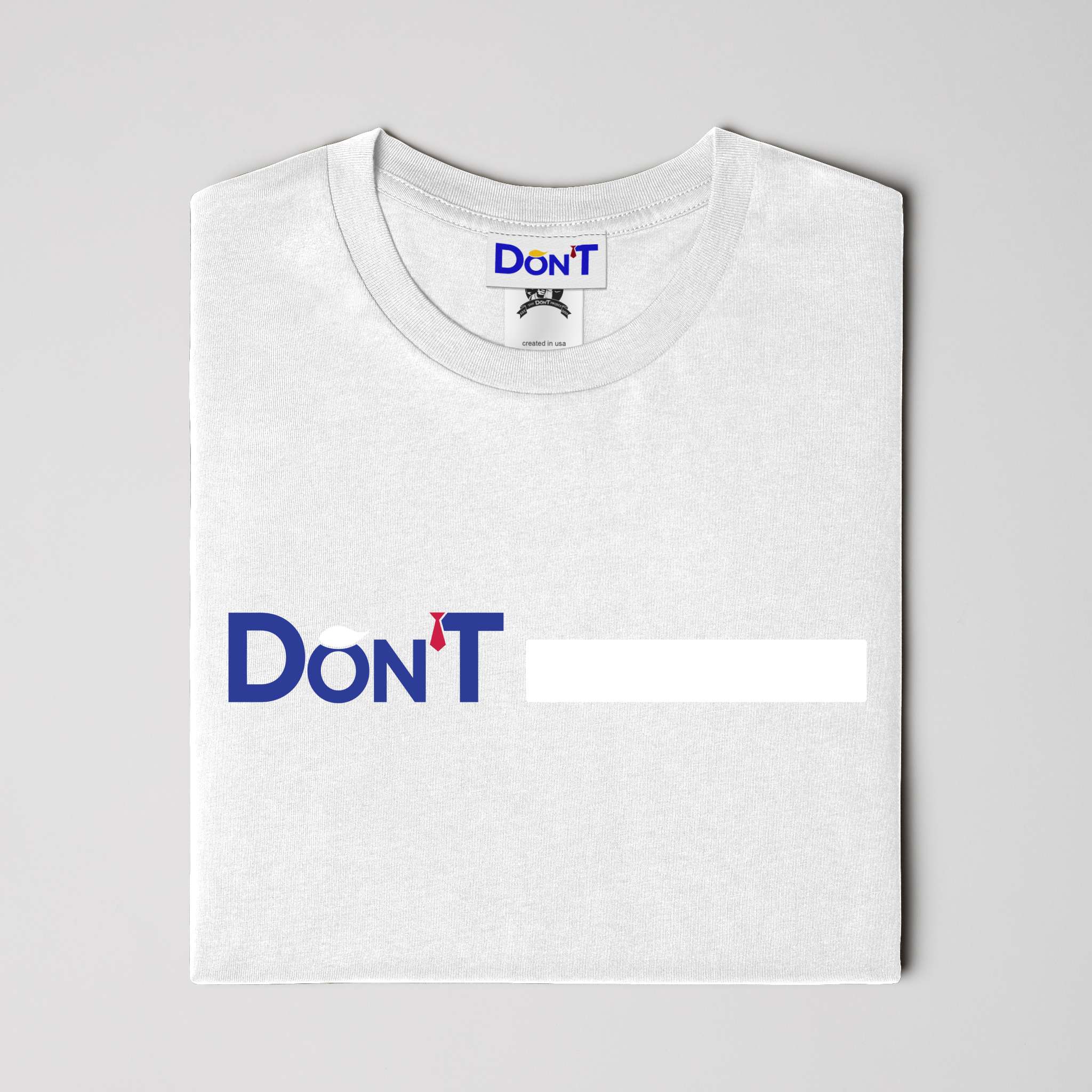 Don'T Personal Statement SS Crew Tee ( Side )
