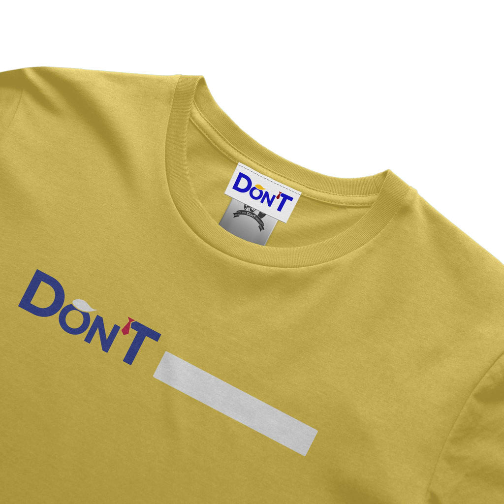 Don'T Personal Statement SS Crew Tee ( Side )