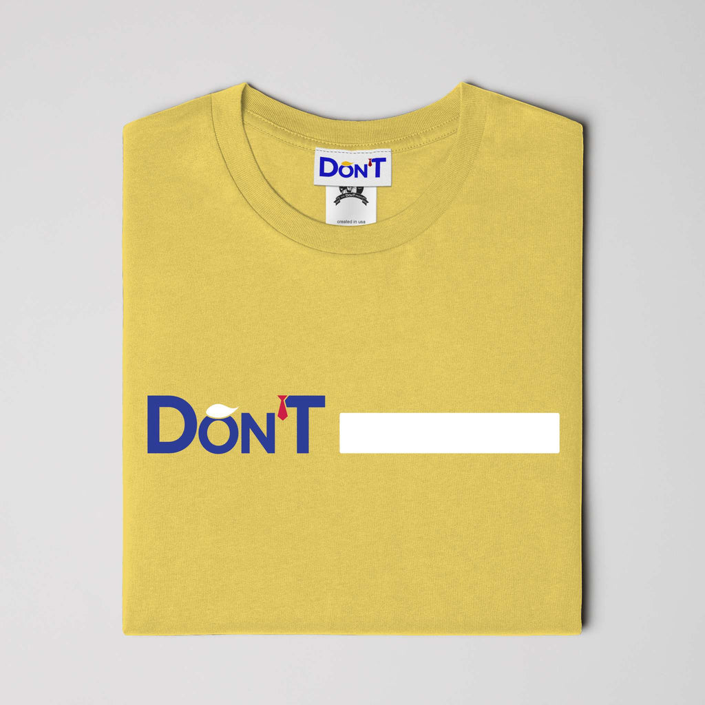 Don'T Personal Statement SS Crew Tee ( Side )