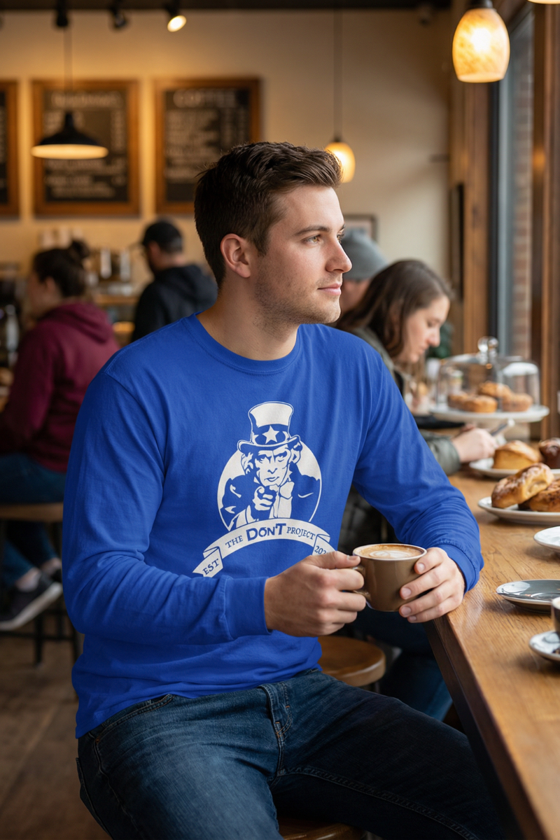 Uncle Sam Long Sleeve Tee Shirt