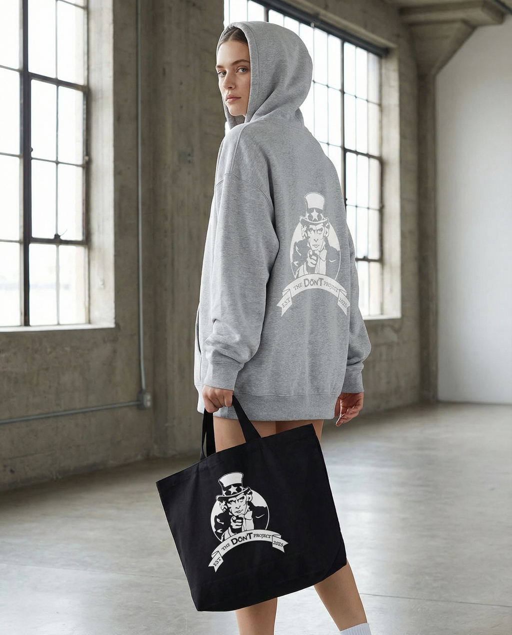 DON’T JUMBO TOTE- Uncle Sam Edition