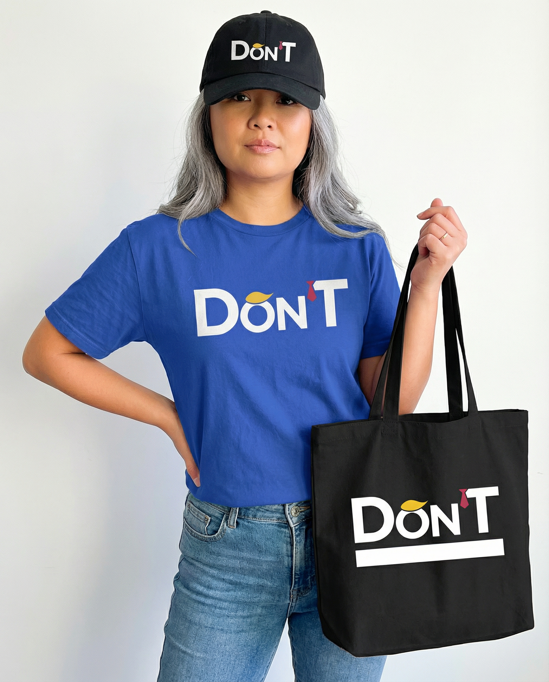 DON’T JUMBO TOTE- Personalize it!