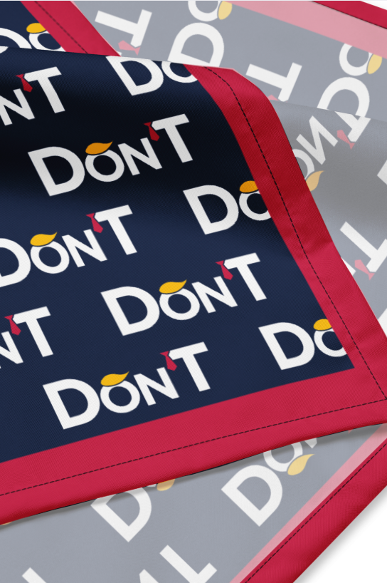 Don’T All Over Print Bandana